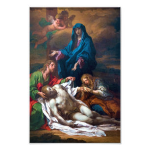 Mary Magdalene en Jezus Foto Afdruk