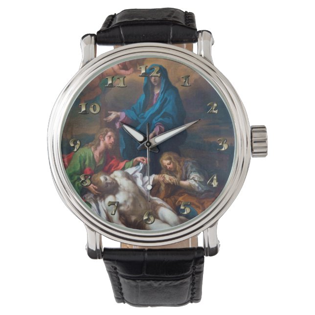 Mary Magdalene en Jezus Horloge (Voorkant)