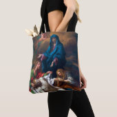 Mary Magdalene en Jezus Tote Bag (Dichtbij)