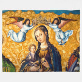 MARY MAGDALENE FLEECE DEKEN (Voorkant (Horizontaal))