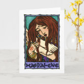Mary Magdalene Greeting Card Kaart (Gele Bloem)