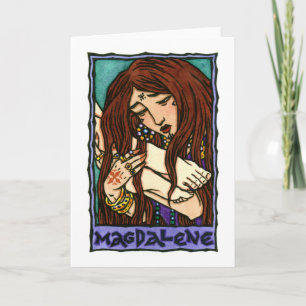Mary Magdalene Greeting Card Kaart