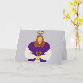 Mary Magdalene Greeting Kaart (Gele Bloem)