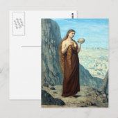 Mary Magdalene in de woestijn door Puvis de Chavan Briefkaart (Voorkant / Achterkant)
