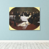 Mary Magdalene in het huis van de Pharisee Canvas Afdruk (Insitu (Houten vloer))