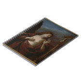 Mary Magdalene in Penitence (olie op canvas) 2 Notitieboek (Linkerzijde)
