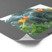 mary magdalene in Sainte Baume Poster (Hoek)