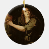 Mary Magdalene Keramisch Ornament (Achterkant)