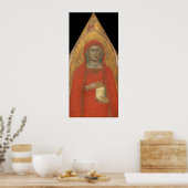 Mary Magdalene - Pietro Lorenzetti Fine Art Poster (Keuken)