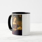 Mary Magdalene Reading (olie op het paneel) Mok (Voorkant links)