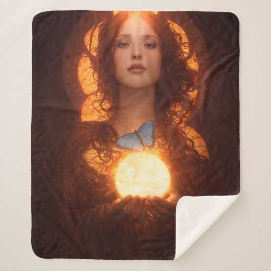 Mary Magdalene Sherpa Deken (Voorkant)