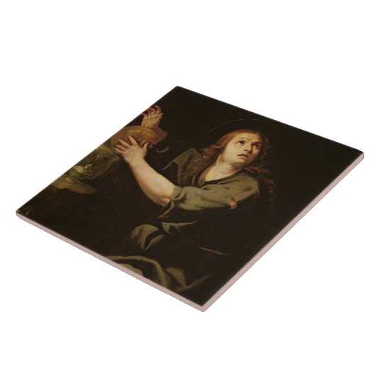 Mary Magdalene Tegeltje (Zijkant)