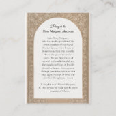 Mary Margaret Alacoque Rooms-Katholieke Kaart Plaatskaartje (Achterkant)