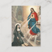 Mary Margaret Alacoque Rooms-Katholieke Kaart Plaatskaartje (Voorkant)