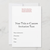 Mary, Mary, heel anders Kaart (Achterkant)