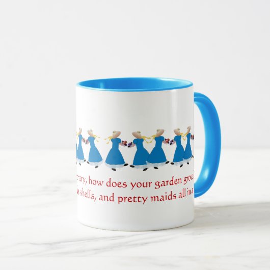 Mary, Mary, heel anders - Nursery Rhyme Mok (Voorkant rechts)