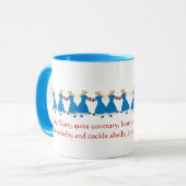 Mary, Mary, heel anders - Nursery Rhyme Mok (Voorkant links)