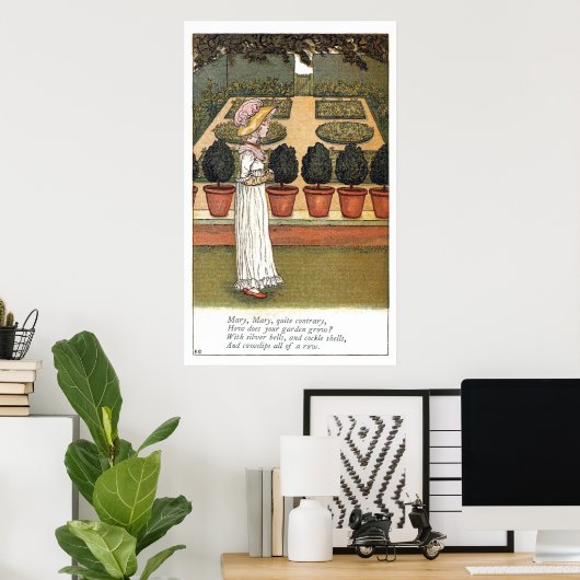 Mary, Mary, heel tegengesteld Poster (Thuiskantoor)