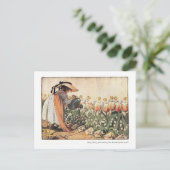 Mary, Mary, Quite Contrary Nursery Rhyme Briefkaar Briefkaart (Staand voorkant)