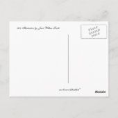 Mary, Mary, Quite Contrary Nursery Rhyme Briefkaar Briefkaart (Achterkant)