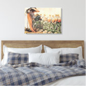 Mary, Mary, Quite Contrary Nursery Rhyme Canvas Afdruk (Insitu (Slaapkamer))