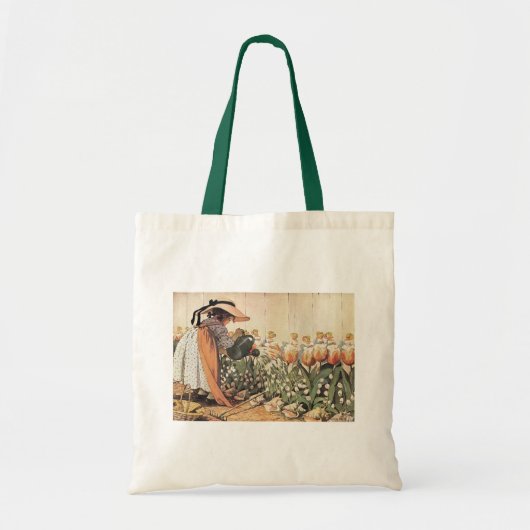Mary, Mary, Quite Contrary Nursery Rhyme Tote Bag (Voorkant)
