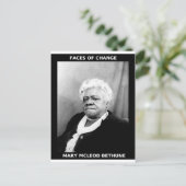 Mary McLeod Bethune Briefkaart (Staand voorkant)