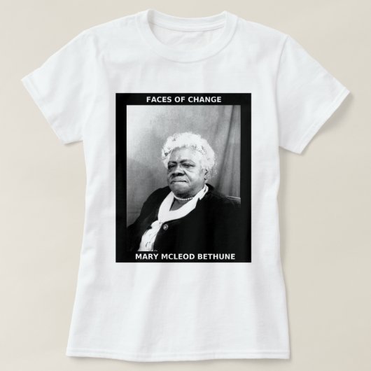 Mary McLeod Bethune T-shirt (Design voorkant)