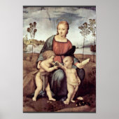 Mary Met Christus Kind en John De Baptist, Poster (Voorkant)