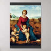 Mary Met Christus Kind en John De Baptist Poster (Voorkant)