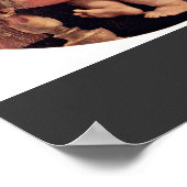 Mary Met Christus Kind en John De Baptist Tondo Poster (Hoek)