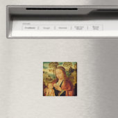 Mary met het Christelijke Kind, begin 16e eeuw Magneet (Insitu (Vaatwasser))