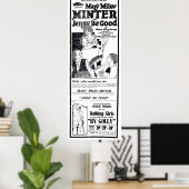 Mary Miles Minter 1920 film en poster (Thuiskantoor)