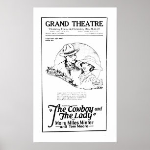 Mary Miles Minter 1922 film en poster