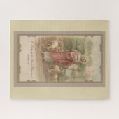 Mary Moeder Baby Jesus Lamb zonder blote maagd Legpuzzel (Horizontaal)