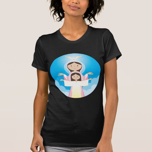 Mary Moeder van God T-shirt (Voorkant)