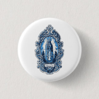 Mary moeder van jesus, Fatima. katholieke kussen Ronde Button 3,2 Cm