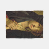 Mary Moeder van Jezus - de Madonna in verdriet Fleece Deken (Voorkant (Horizontaal))