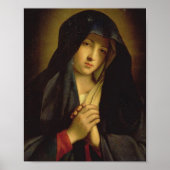 Mary Moeder van Jezus - de Madonna in verdriet Poster (Voorkant)