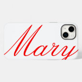 Mary - mooie iPhone draagtas Case-Mate iPhone Case (Achterkant (horizontaal))