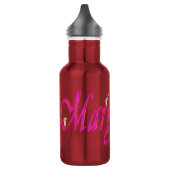 Mary, naam, Logo, herbruikbare waterfles voor meis (Links)