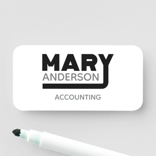 Mary Name Tag (In situ)