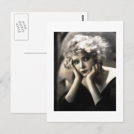 Mary Nolan, 1920 Briefkaart (Voorkant / Achterkant)