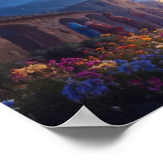 Mary of Nazareth Walking Alone Poster (Hoek)