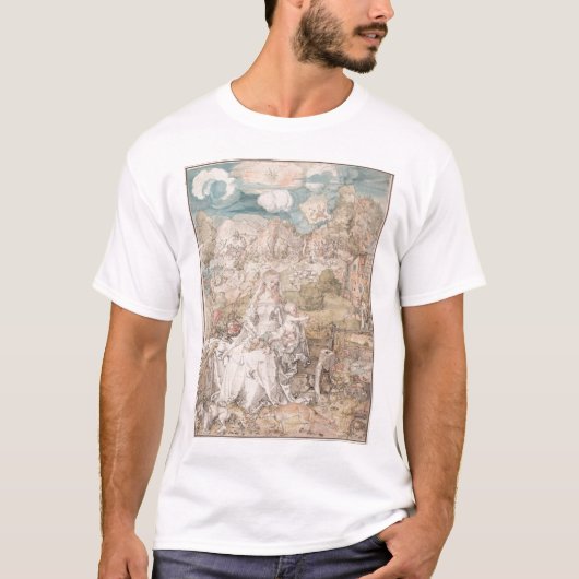 Mary Onder de vele diersoorten van Durer T-shirt (Voorkant)