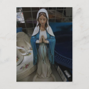 Mary Onder Dishes Briefkaart