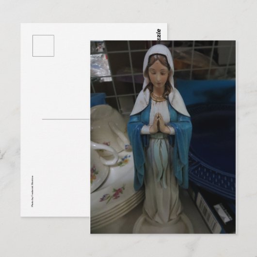 Mary Onder Dishes Briefkaart (Voorkant / Achterkant)