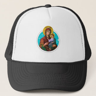 Mary Our Lady of Perpetual Help Moeder van God Bab Trucker Pet