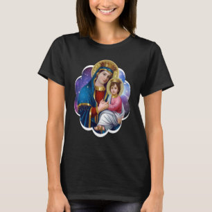 Mary Our Lady of Perpetual Help Moeder van God T-shirt