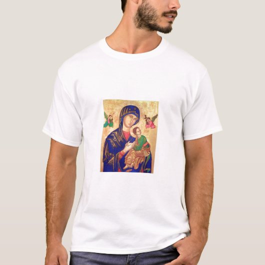 Mary Our Lady of Perpetual Help T-shirt (Voorkant)